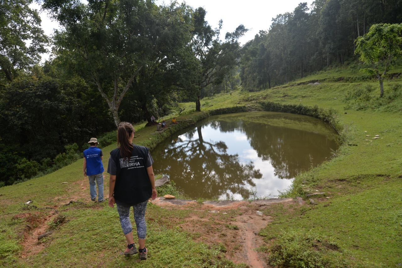 Image Building ponds, building water security